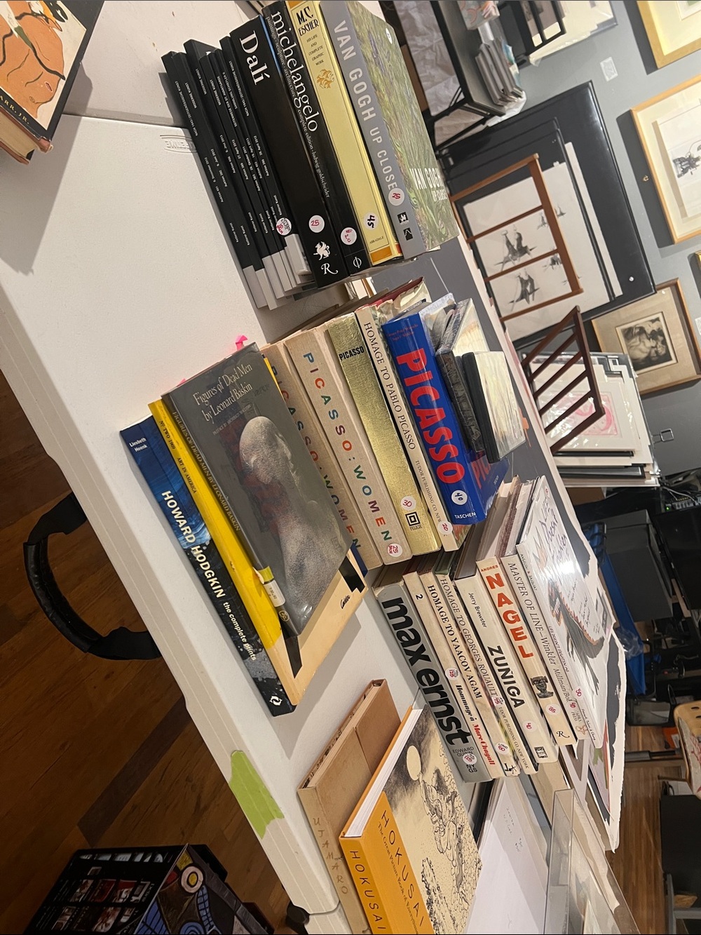 ART BOOKS- PICASSO, DALI, VAN GOGH, ESCHER